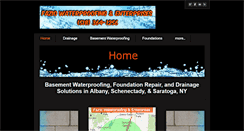 Desktop Screenshot of faziowaterproofing.com